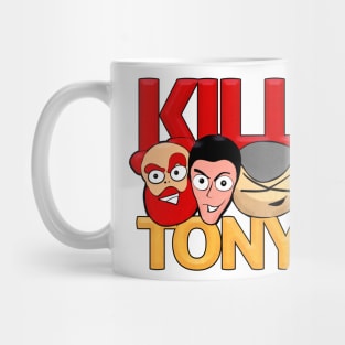 Kill Tony Characters South Park Style (White) Mug